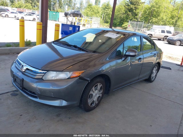 Aukcja sprzedaży 2012 Honda Civic Hybrid, vin: JHMFB4F39CS003306, numer aukcji: 45216778