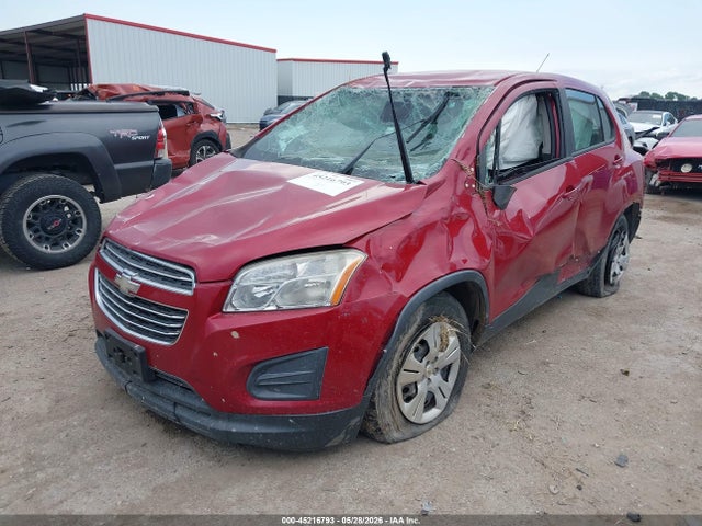 Auction sale of the 2015 Chevrolet Trax 1ls, vin: KL7CJKSB1FB245257, lot number: 45216793