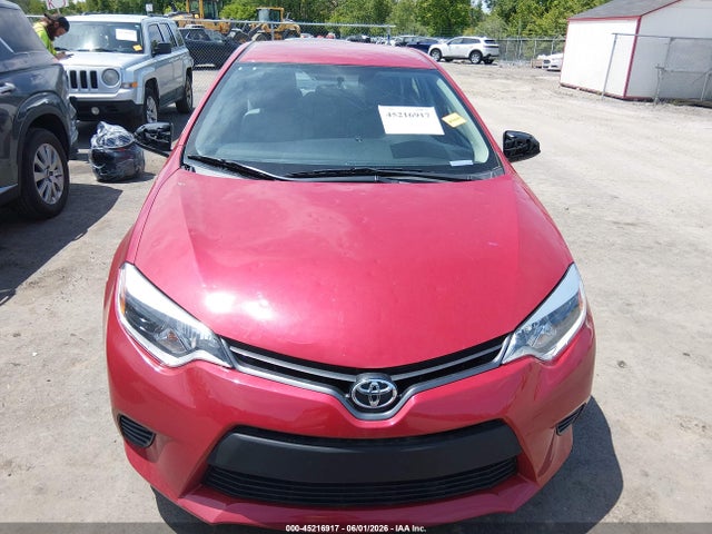 Продаж на аукціоні авто 2016 Toyota Corolla Le, vin: 2T1BURHE7GC540513, номер лоту: 45216917