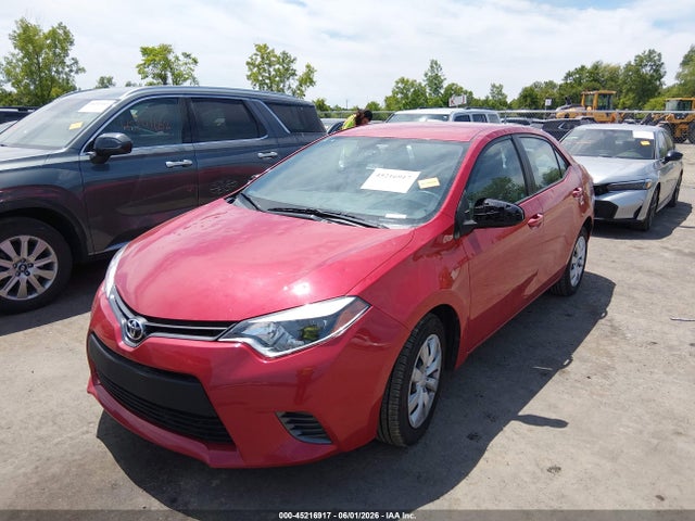 Продаж на аукціоні авто 2016 Toyota Corolla Le, vin: 2T1BURHE7GC540513, номер лоту: 45216917