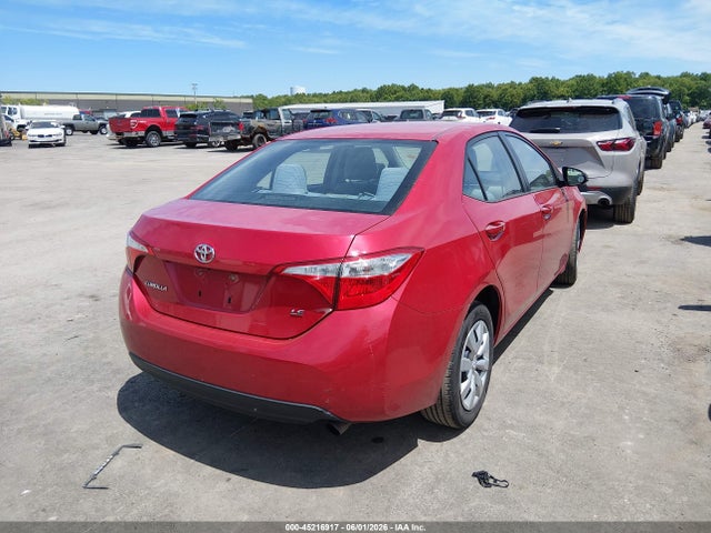 Продаж на аукціоні авто 2016 Toyota Corolla Le, vin: 2T1BURHE7GC540513, номер лоту: 45216917