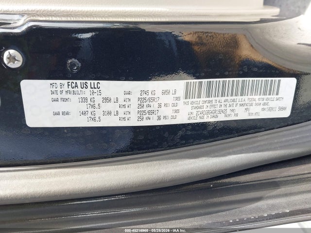 Dodge Grand Caravan Se 2016 2C4RDGBG4GR192425 Image 9