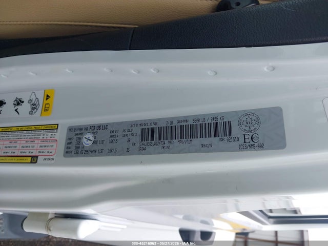 1C4HJXEG9JW124734 Jeep Wrangler Unlimited Sahara