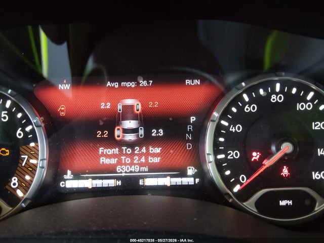 45217038 :رقم المزاد ، ZACNJDC11MPN03323 vin ، 2021 Jeep Renegade Trailhawk 4x4 مزاد بيع