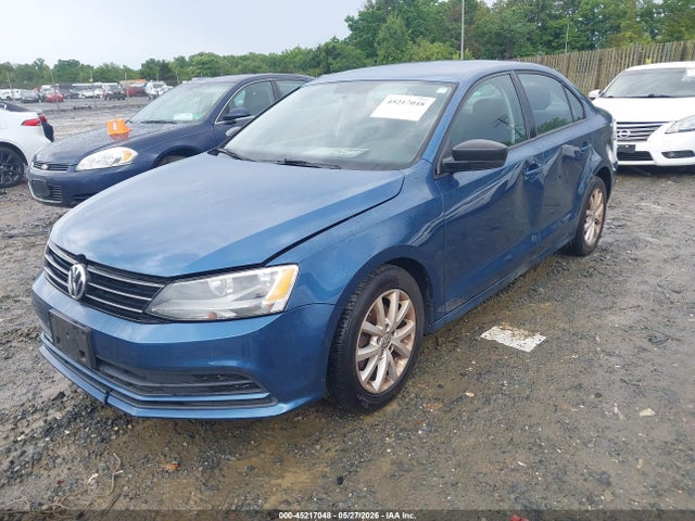 45217048 :رقم المزاد ، 3VWD17AJ1FM285597 vin ، 2015 Volkswagen Jetta 1.8t Se مزاد بيع