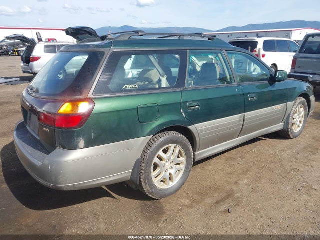 Aukcja sprzedaży 2000 Subaru Outback Limited, vin: 4S3BH6868Y7607201, numer aukcji: 45217078
