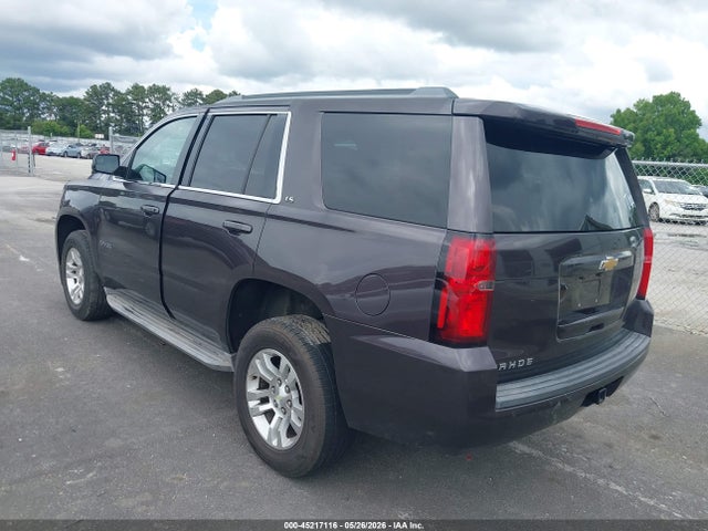 45217116 :رقم المزاد ، 1GNSCAKCXFR114306 vin ، 2015 Chevrolet Tahoe Ls مزاد بيع