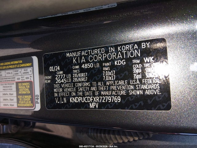 KIA Sportage Lx 2024 KNDPUCDFXR7279769 Image 9