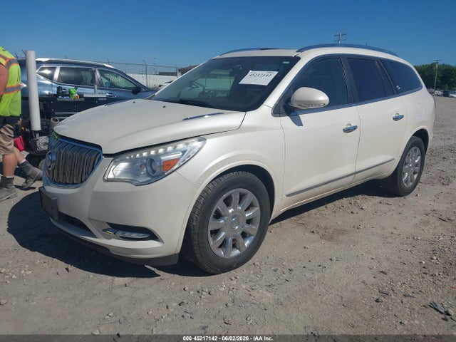 45217142 :رقم المزاد ، 5GAKVBKD4EJ138682 vin ، 2014 Buick Enclave Leather مزاد بيع