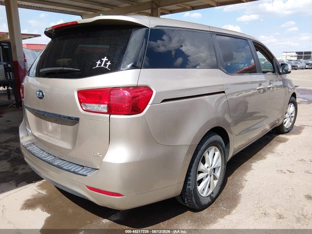 KIA SEDONA LX 2017 KNDMB5C14H6227987 Image 4
