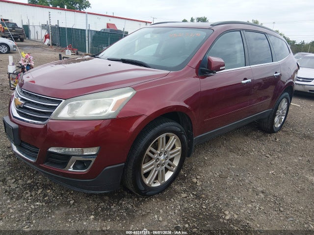 45217315 :رقم المزاد ، 1GNKRGKD5FJ386156 vin ، 2015 Chevrolet Traverse 1lt مزاد بيع