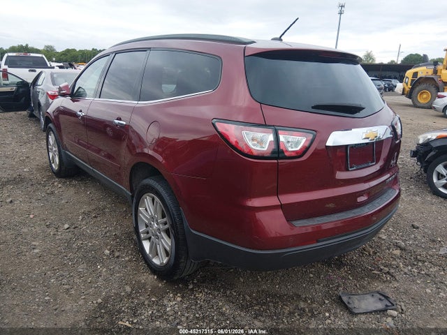 45217315 :رقم المزاد ، 1GNKRGKD5FJ386156 vin ، 2015 Chevrolet Traverse 1lt مزاد بيع