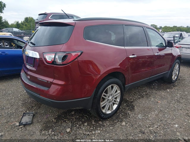 45217315 :رقم المزاد ، 1GNKRGKD5FJ386156 vin ، 2015 Chevrolet Traverse 1lt مزاد بيع