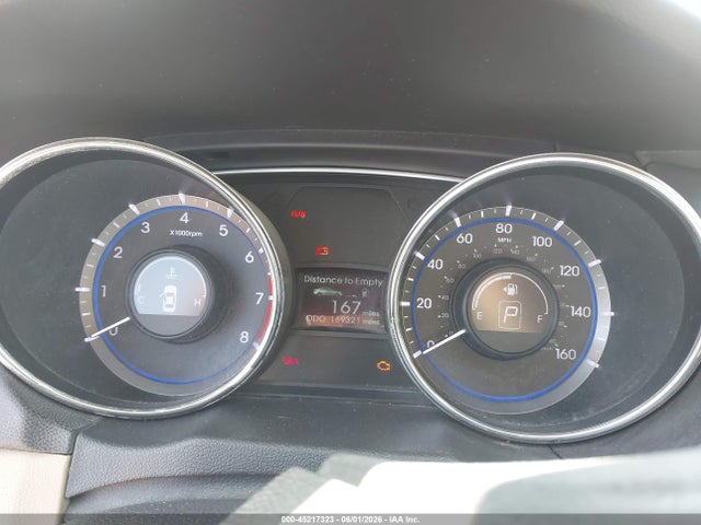 2011 Hyundai Sonata Gls მანქანა იყიდება აუქციონზე, vin: 5NPEB4AC8BH023175, აუქციონის ნომერი: 45217323