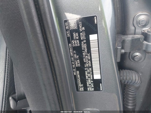 Aukcja sprzedaży 2020 Volvo S60 T6 Momentum, vin: 7JRA22TK5LG067990, numer aukcji: 45217347
