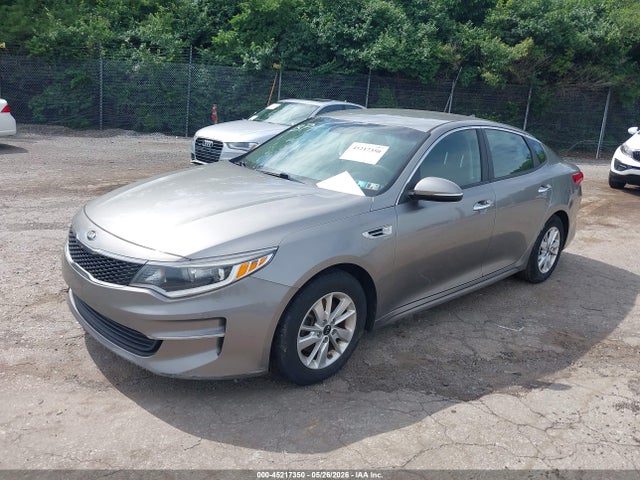 45217350 :رقم المزاد ، 5XXGT4L34GG106348 vin ، 2016 Kia Optima Lx مزاد بيع