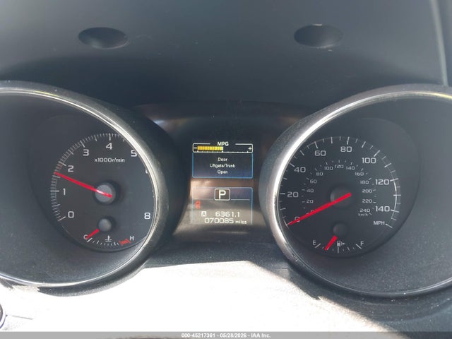 2015 Subaru Legacy 2.5i მანქანა იყიდება აუქციონზე, vin: 4S3BNAA63F3010838, აუქციონის ნომერი: 45217361