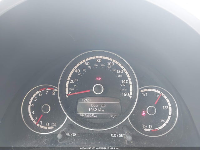 45217373 :رقم المزاد ، 3VW4A7AT7DM656308 vin ، 2013 Volkswagen Beetle 2.0t Fender Edition مزاد بيع