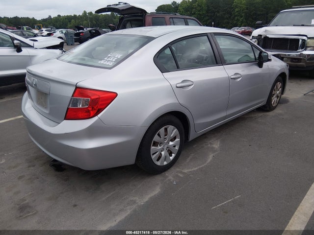 Aukcja sprzedaży 2012 Honda Civic Lx, vin: 2HGFB2F50CH560881, numer aukcji: 45217418