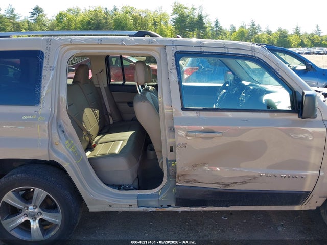Aukcja sprzedaży 2016 Jeep Patriot High Altitude Edition, vin: 1C4NJRFB1GD798799, numer aukcji: 45217431