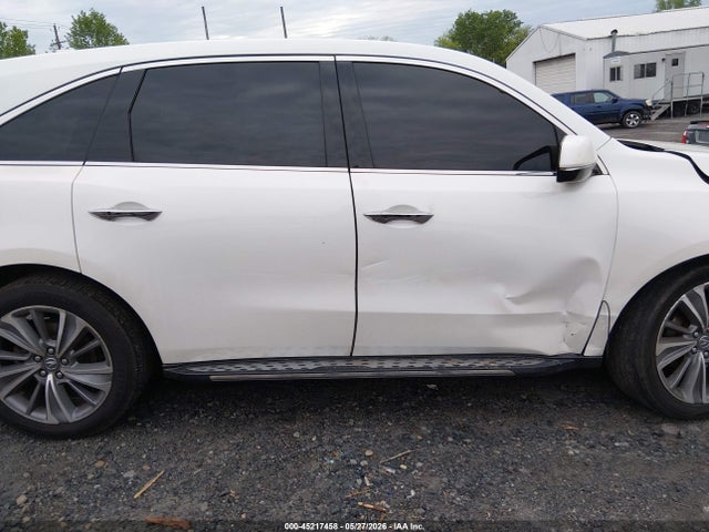Auction sale of the 2017 Acura Mdx Technology Package, vin: 5J8YD4H58HL007370, lot number: 45217458