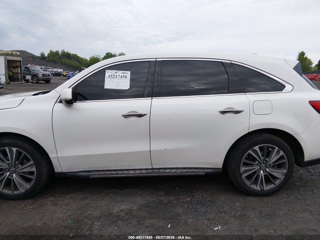 Auction sale of the 2017 Acura Mdx Technology Package, vin: 5J8YD4H58HL007370, lot number: 45217458