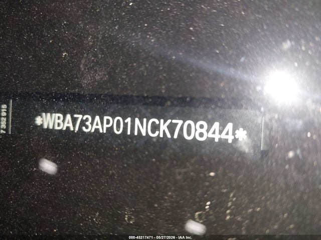 Продажа на аукционе авто 2022 Bmw 430i Xdrive, vin: WBA73AP01NCK70844, номер лота: 45217471