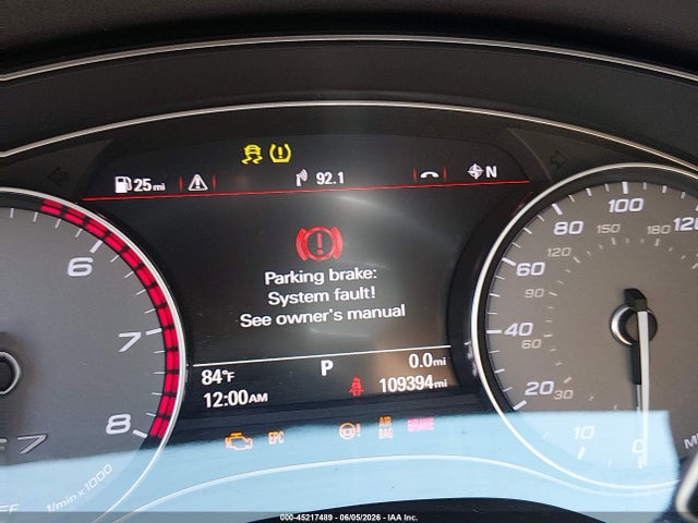 45217489 :رقم المزاد ، WAUWFAFCXHN040792 vin ، 2017 Audi S7 4.0t Premium Plus مزاد بيع