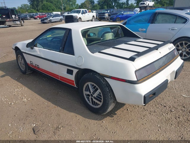 45217578 :رقم المزاد ، 1G2AM37R5EP215746 vin ، 1984 Pontiac Fiero Sport مزاد بيع