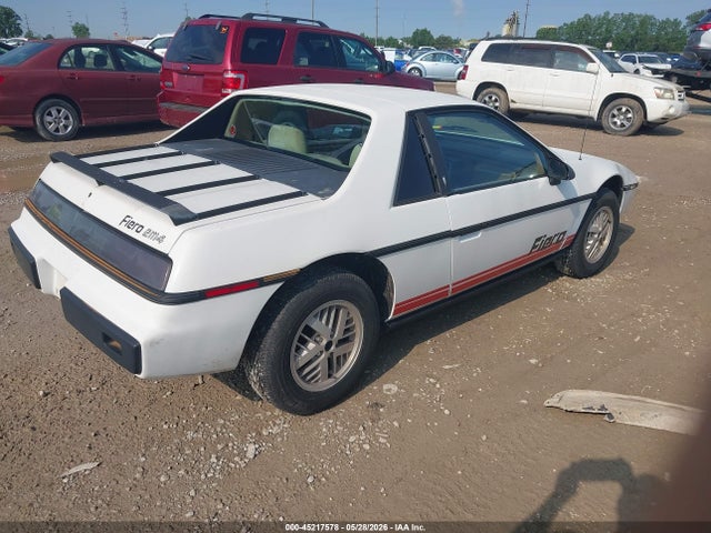 45217578 :رقم المزاد ، 1G2AM37R5EP215746 vin ، 1984 Pontiac Fiero Sport مزاد بيع