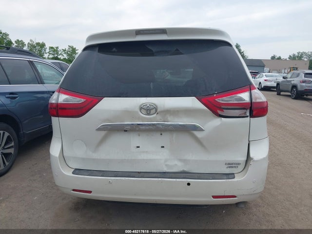 Продаж на аукціоні авто 2017 Toyota Sienna Limited Premium 7 Passenger, vin: 5TDDZ3DCXHS184787, номер лоту: 45217618