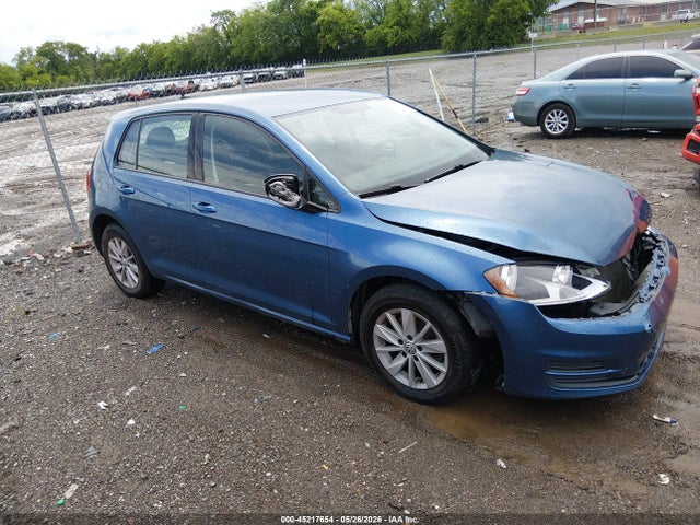 Volkswagen Golf Tsi S 4-door/tsi Wolfsburg Edition 4-door 2017 3VW117AU7HM072086 головне зображення