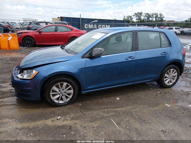 Volkswagen Golf Tsi S 4-door/tsi Wolfsburg Edition 4-door 2017 3VW117AU7HM072086 Image 2