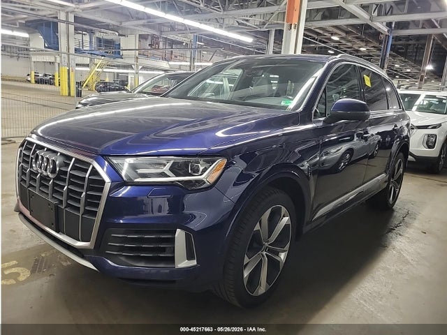 2021 Audi Q7 Premium Plus 55 Tfsi Quattro Tiptronic მანქანა იყიდება აუქციონზე, vin: WA1LXAF72MD014929, აუქციონის ნომერი: 45217663
