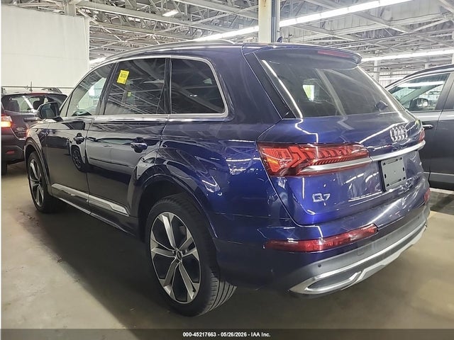 2021 Audi Q7 Premium Plus 55 Tfsi Quattro Tiptronic მანქანა იყიდება აუქციონზე, vin: WA1LXAF72MD014929, აუქციონის ნომერი: 45217663