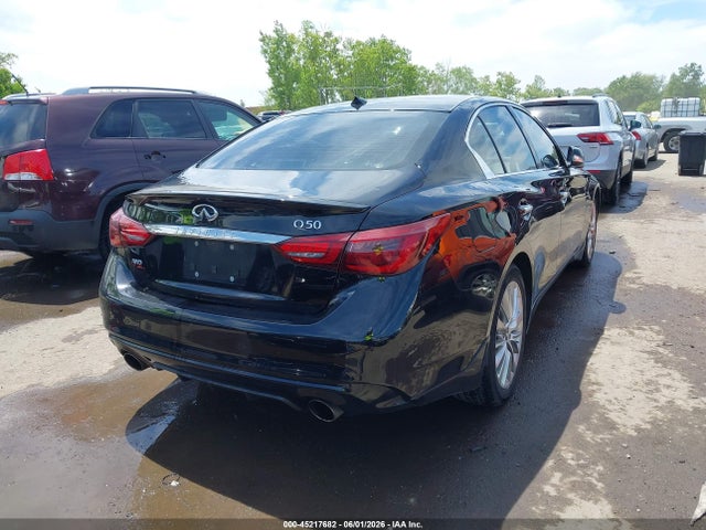 Продажа на аукционе авто 2019 Infiniti Q50 3.0t Luxe, vin: JN1EV7AR0KM590194, номер лота: 45217682