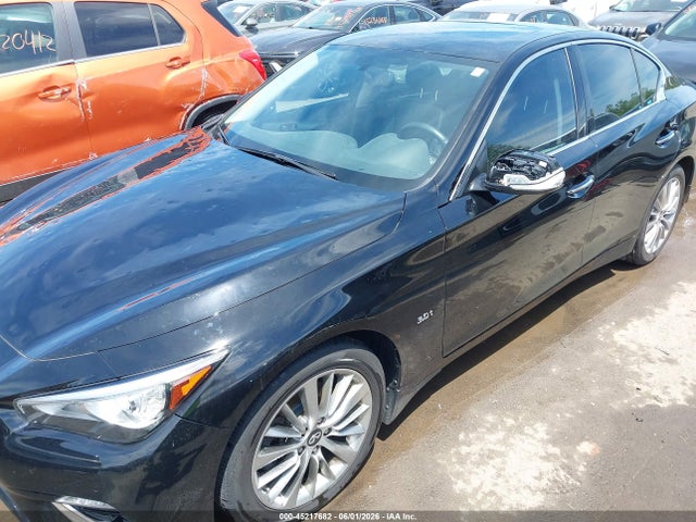 Продажа на аукционе авто 2019 Infiniti Q50 3.0t Luxe, vin: JN1EV7AR0KM590194, номер лота: 45217682
