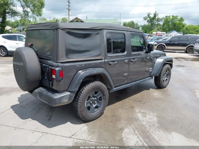 Продаж на аукціоні авто 2018 Jeep Wrangler Unlimited Sport 4x4, vin: 1C4HJXDNXJW264338, номер лоту: 45217696