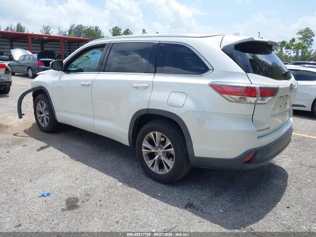Продаж на аукціоні авто 2015 Toyota Highlander Xle V6, vin: 5TDKKRFH8FS098625, номер лоту: 45217729