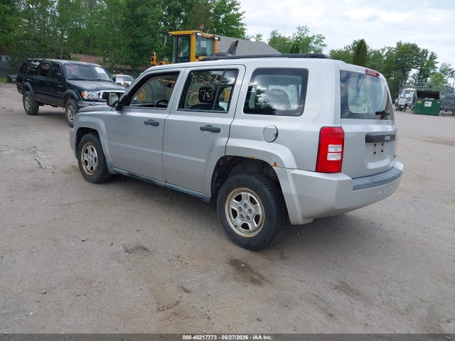 Продажа на аукционе авто 2008 Jeep Patriot Sport, vin: 1J8FT28028D551688, номер лота: 45217773