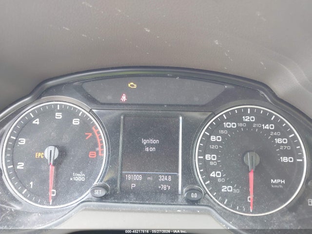 2010 Audi Q5 3.2 Premium მანქანა იყიდება აუქციონზე, vin: WA1LKAFP4AA072276, აუქციონის ნომერი: 45217816
