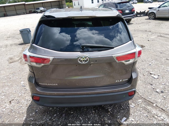 5TDJKRFHXGS356205 Toyota Highlander Xle V6