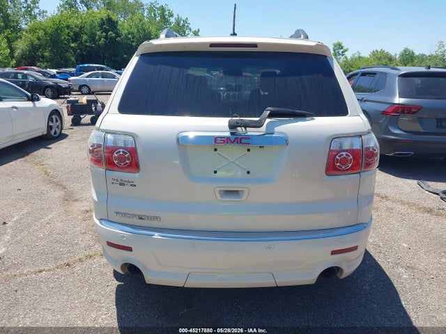 Продажа на аукционе авто 2011 Gmc Acadia Denali, vin: 1GKKRTED2BJ303908, номер лота: 45217880