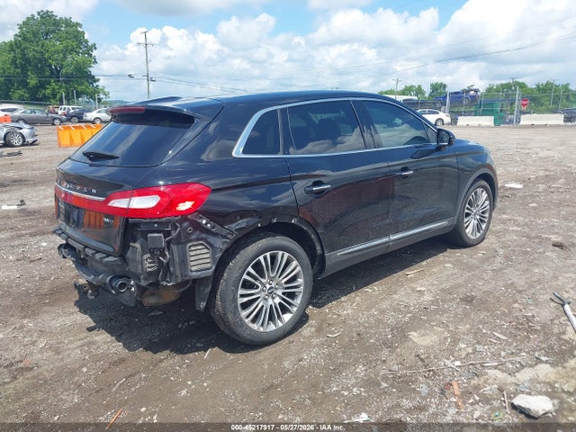 45217917 :رقم المزاد ، 2LMTJ8LR2GBL59426 vin ، 2016 Lincoln Mkx Reserve مزاد بيع