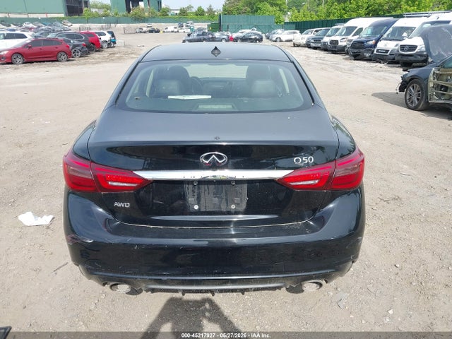 Продажа на аукционе авто 2018 Infiniti Q50 2.0t Luxe, vin: JN1CV7AR7JM280565, номер лота: 45217927
