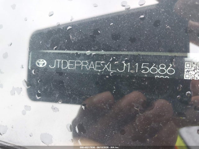 Продажа на аукционе авто 2020 Toyota Corolla Le, vin: JTDEPRAEXLJ115686, номер лота: 45217936