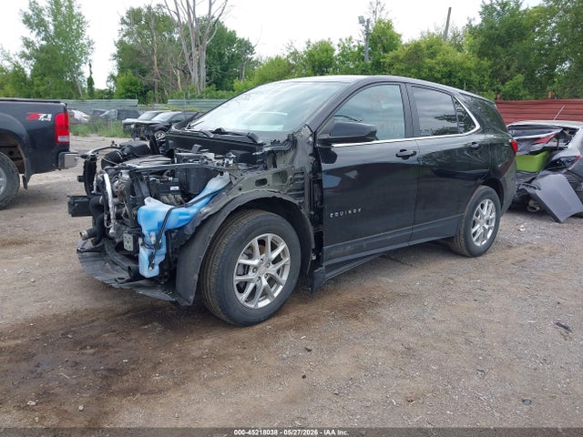 2022 Chevrolet Equinox Fwd Lt მანქანა იყიდება აუქციონზე, vin: 3GNAXKEV4NL238998, აუქციონის ნომერი: 45218038