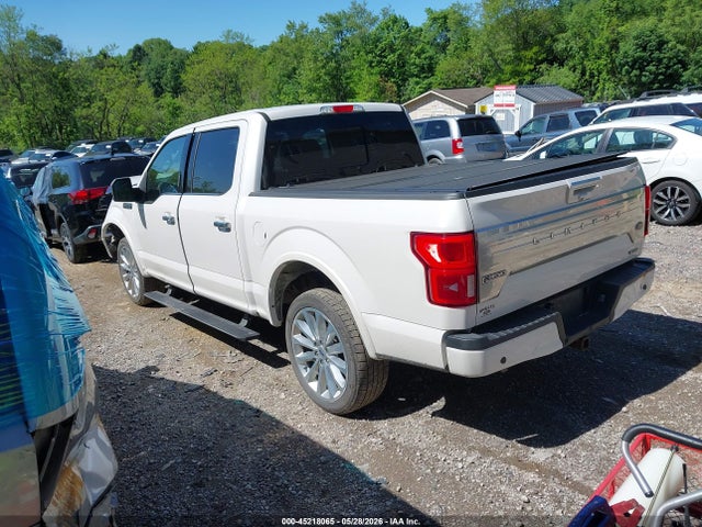 Aukcja sprzedaży 2018 Ford F-150 Limited, vin: 1FTEW1EG8JFB23737, numer aukcji: 45218065