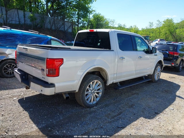 Aukcja sprzedaży 2018 Ford F-150 Limited, vin: 1FTEW1EG8JFB23737, numer aukcji: 45218065
