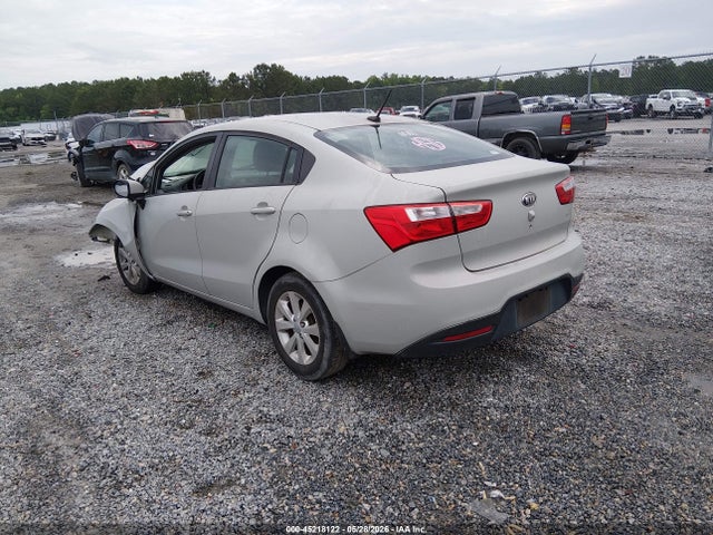 2013 Kia Rio Ex მანქანა იყიდება აუქციონზე, vin: KNADN4A38D6283217, აუქციონის ნომერი: 45218122